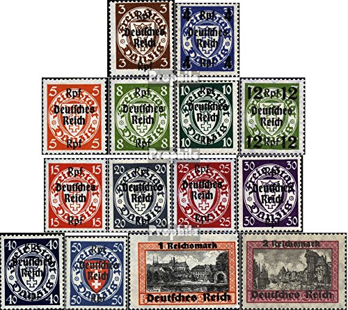 Prophila Collection Deutsches Reich 716-729 (kompl.Ausg.) mit Falz 1939 Danzig-Abschied (Briefmarken für Sammler) von Prophila Collection