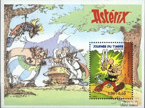 Prophila Collection Frankreich Block19 (kompl.Ausg.) postfrisch ** MNH 1999 Comicfigur Asterix (Briefmarken für Sammler) Comics von Prophila Collection