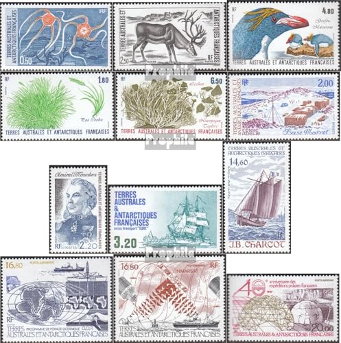 Prophila Collection Französ. Gebiete Antarktis 220-231 (kompl.Ausg.) Jahrgang 1987 komplett postfrisch ** MNH 1987 Tiere, Pflanzen, Schiffe, Erdöl u.a (Briefmarken für Sammler) von Prophila Collection