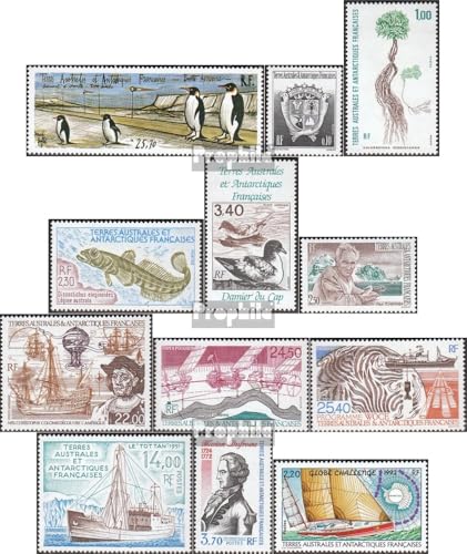 Prophila Collection Französ. Gebiete Antarktis 285-296 (kompl.Ausg.) Jahrgang 1992 komplett postfrisch ** MNH 1992 Pflanzen, Tiere, Schiffe u.a. (Briefmarken für Sammler) von Prophila Collection