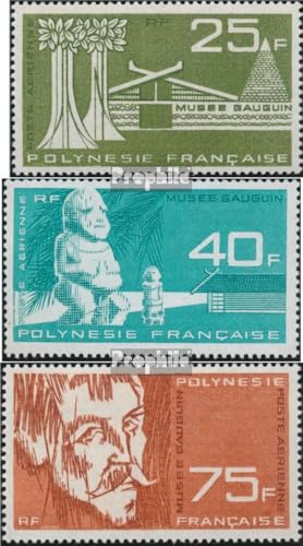 Prophila Collection Französisch Polynesien 45-47 (kompl.Ausg.) postfrisch ** MNH 1965 Gauguin Museum (Briefmarken für Sammler) Malerei von Prophila Collection