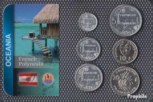 Prophila Collection Französisch Polynesien Stgl./unzirkuliert Kursmünzen Stgl./unzirkuliert ab 1965 50 Centimes bis 20 Francs (Münzen für Sammler - kein Zahlungsmittel) von Prophila Collection