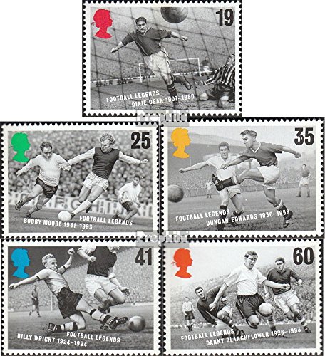 Prophila Collection Großbritannien 1625-1629 (kompl.Ausg.) postfrisch ** MNH 1996 Fußball-EM (Briefmarken für Sammler) Fußball von Prophila Collection