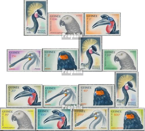 Prophila Collection Guinea 149-163 (kompl.Ausg.) postfrisch ** MNH 1962 Vögel (Briefmarken für Sammler) Vögel von Prophila Collection