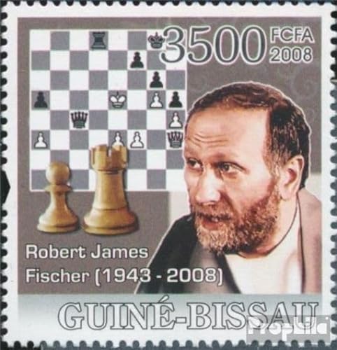 Prophila Collection Guinea-Bissau 3721 (kompl. Ausgabe) postfrisch ** MNH 2008 Schachmeister (Briefmarken für Sammler) Schach von Prophila Collection