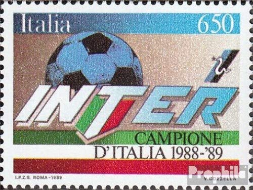 Prophila Collection Italien 2090 (kompl.Ausg.) postfrisch ** MNH 1989 Fußball - Inter Mailand (Briefmarken für Sammler) Fußball von Prophila Collection