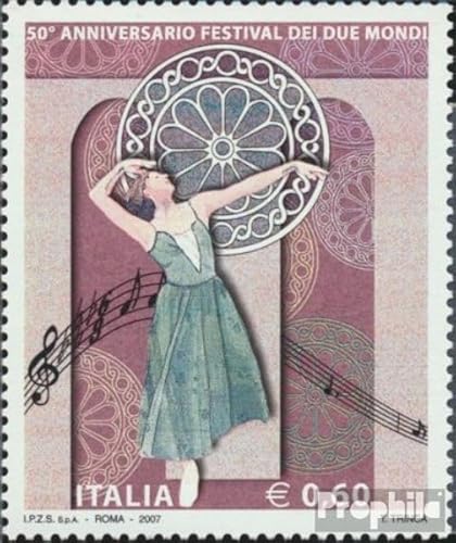 Prophila Collection Italien 3189 (kompl.Ausg.) gestempelt 2007 Festival der 2 Welten (Briefmarken für Sammler) Musik/Tanz von Prophila Collection