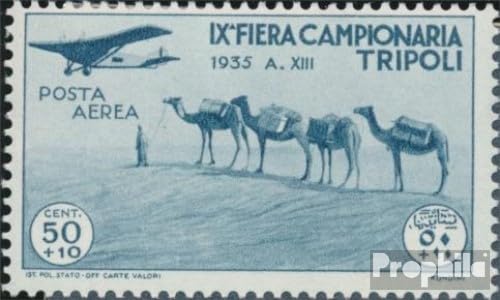 Prophila Collection Italienisch Tripolitanien 252 postfrisch ** MNH 1935 Mustermesse Tripolis (Briefmarken für Sammler) Sonstige Säugetiere (Affen/Dinos/Elephanten …) von Prophila Collection
