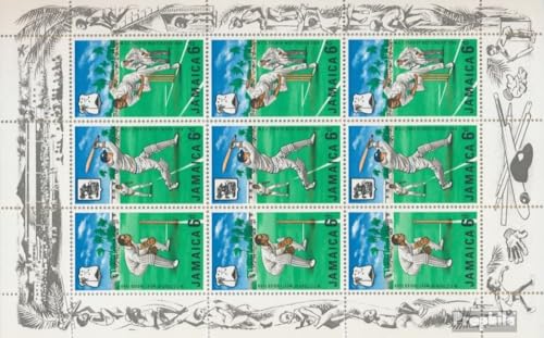 Prophila Collection Jamaica 268-270 Kleinbogen (kompl.Ausg.) postfrisch ** MNH 1968 Cricket Club (Briefmarken für Sammler) Ballspiele ohne Fußball (Basketball/Handball/Baseball …) von Prophila Collection