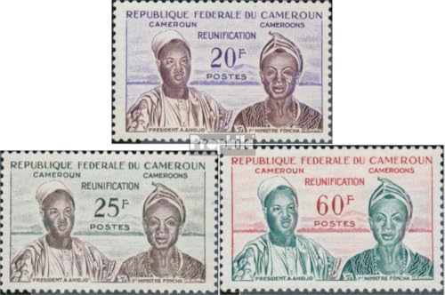 Prophila Collection Kamerun 344-346 (kompl.Ausg.) postfrisch ** MNH 1962 Wiedervereinigung (Briefmarken für Sammler) von Prophila Collection