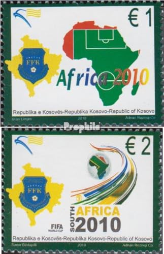 Prophila Collection Kosovo 158-159 (kompl.Ausg.) gestempelt 2010 Fußball (Briefmarken für Sammler) Fußball von Prophila Collection