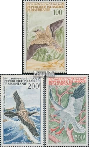 Prophila Collection Mauretanien 223-225 (kompl.Ausg.) postfrisch ** MNH 1964 Fauna (Briefmarken für Sammler) Vögel von Prophila Collection