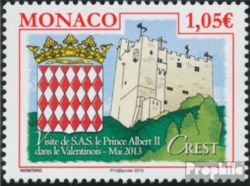 Prophila Collection Monaco 3133 (kompl.Ausg.) postfrisch ** MNH 2013 Familie Grimaldi (Briefmarken für Sammler) Flaggen/Wappen/Landkarten von Prophila Collection