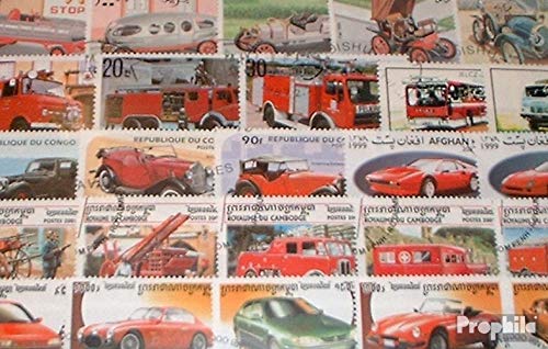 Prophila Collection Motive 500 Verschiedene Auto und Motorfahrzeuge Briefmarken (Briefmarken für Sammler) Autos/Straßenverkehr von Prophila Collection