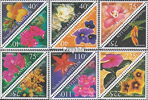 Prophila Collection Niederländische Antillen 1036-1047 Paare (kompl.Ausg.) postfrisch ** MNH 1999 Blumen (Briefmarken für Sammler) Pflanzen/Pilze von Prophila Collection