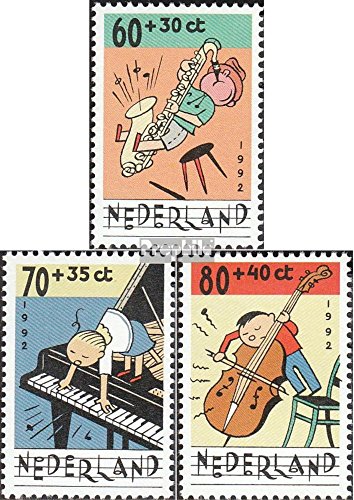 Prophila Collection Niederlande 1451I A-1453I A (kompl.Ausg.) postfrisch ** MNH 1992 Das Kind und die Musik (Briefmarken für Sammler) Comics von Prophila Collection