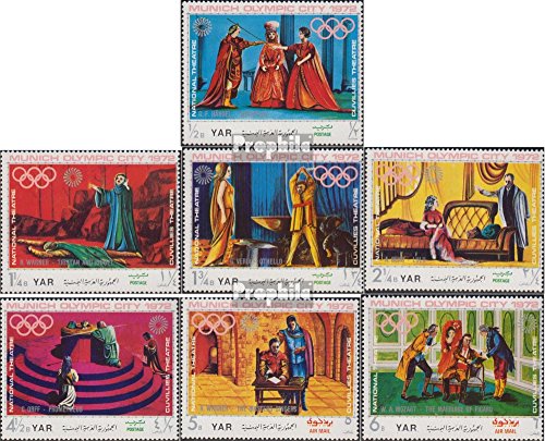 Prophila Collection Nordjemen (Arabische Rep.) 1311-1317 (kompl.Ausg.) postfrisch ** MNH 1971 Opernszenen (Briefmarken für Sammler) Musik/Tanz von Prophila Collection