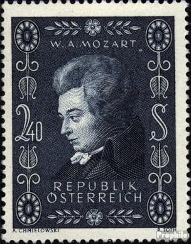 Prophila Collection Österreich 1024 (kompl.Ausg.) gestempelt 1956 Wolfgang Amadeus Mozart (Briefmarken für Sammler) Musik/Tanz von Prophila Collection