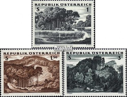 Prophila Collection Österreich 1123-1125 (kompl.Ausg.) gestempelt 1962 Wälder (Briefmarken für Sammler) Landschaften von Prophila Collection