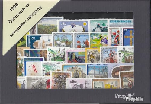 Prophila Collection Österreich 1998 postfrisch ** MNH kompletter Jahrgang in sauberer Erhaltung (Briefmarken für Sammler) von Prophila Collection