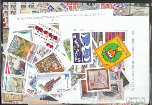 Prophila Collection Österreich 2000 postfrisch ** MNH kompletter Jahrgang in sauberer Erhaltung (Briefmarken für Sammler) von Prophila Collection