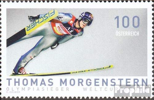 Prophila Collection Österreich 2777 (kompl.Ausg.) postfrisch ** MNH 2008 Skispringer Morgenstern (Briefmarken für Sammler) Wintersport (Ski/Eishockey/Bob …) von Prophila Collection