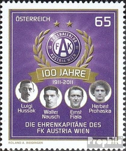 Prophila Collection Österreich 2913 (kompl.Ausg.) gestempelt 2011 FK Austria Wien (Briefmarken für Sammler) Fußball von Prophila Collection