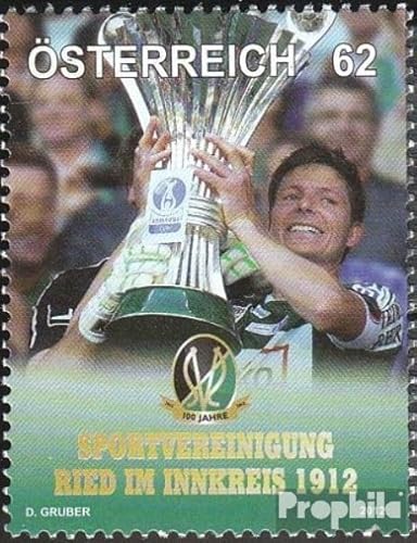 Prophila Collection Österreich 2994 (kompl.Ausg.) gestempelt 2012 Sport (Briefmarken für Sammler) Fußball von Prophila Collection