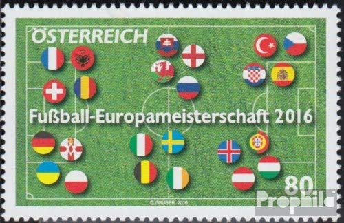 Prophila Collection Österreich 3273 (kompl.Ausg.) postfrisch ** MNH 2016 Fußball (Briefmarken für Sammler) Fußball von Prophila Collection