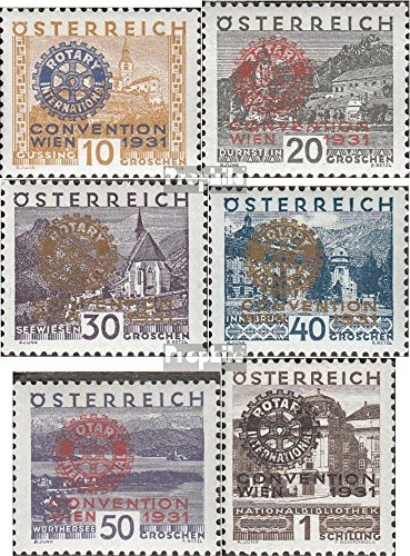 Prophila Collection Österreich 518-523 (kompl.Ausg.) Sonderstempel gestempelt 1931 Rotary-Club (Briefmarken für Sammler) Rotary/Lions/Freimaurer/Pfadfinder von Prophila Collection