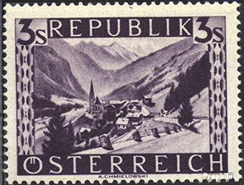 Prophila Collection Österreich 852 postfrisch ** MNH 1947 Landschaften (Briefmarken für Sammler) Landschaften von Prophila Collection