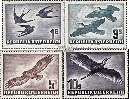 Prophila Collection Österreich 984-987 (kompl.Ausg.) gestempelt 1953 Flugpost Vögel (Briefmarken für Sammler) Vögel von Prophila Collection