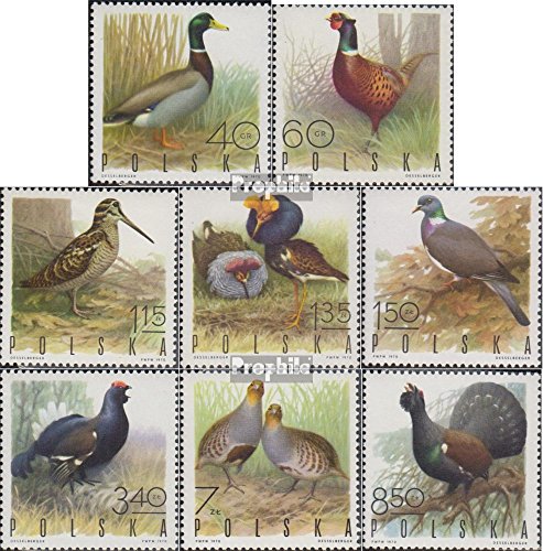 Prophila Collection Polen 1988-1995 (kompl.Ausg.) postfrisch ** MNH 1970 Jagdbare Vögel (Briefmarken für Sammler) Vögel von Prophila Collection