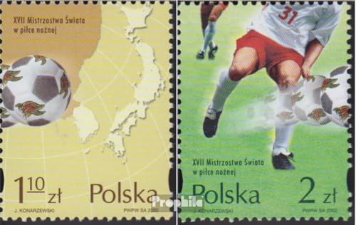 Prophila Collection Polen 3978-3979 (kompl.Ausg.) gestempelt 2002 Fußball (Briefmarken für Sammler) Fußball von Prophila Collection