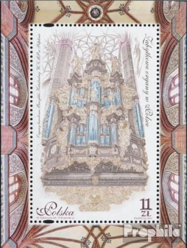 Prophila Collection Polen Block266 (kompl.Ausg.) gestempelt 2017 Kirchenorgeln (Briefmarken für Sammler) Musik/Tanz von Prophila Collection