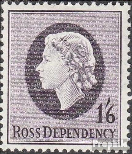 Prophila Collection Ross-Gebiet 4 postfrisch ** MNH 1957 Scott-Niederlassung Antarktis (Briefmarken für Sammler) Britisches Königshaus (Diana, Charles, Elisabeth ..) von Prophila Collection