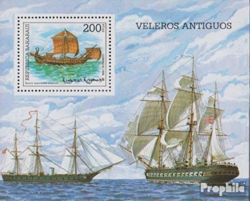 Prophila Collection Sahara Ausgabe der Exilregierung ohne Gültigkeit im int. Postverkehr Nr.55 postfrisch ** MNH 1998 Segelschiffe (Briefmarken für Sammler) Seefahrt/Schiffe von Prophila Collection