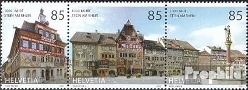 Prophila Collection Schweiz 1994-1996 Dreierstreifen (kompl.Ausg.) gestempelt 2007 1000 Jahre Stein am Rhein (Briefmarken für Sammler) von Prophila Collection