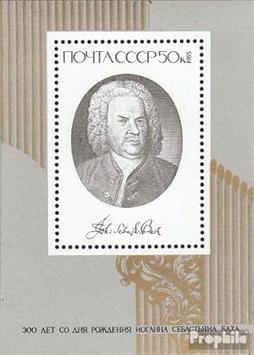 Prophila Collection Sowjetunion Block181 (kompl.Ausg.) gestempelt 1985 Johann Sebastian Bach (Briefmarken für Sammler) Musik/Tanz von Prophila Collection