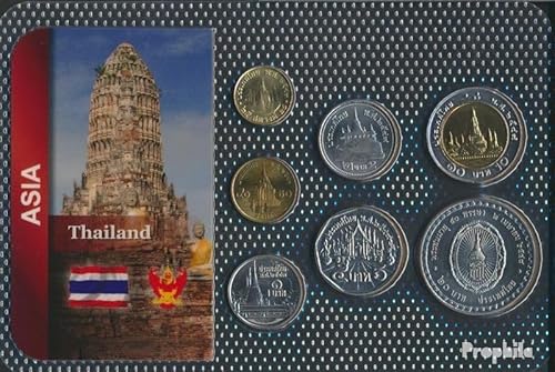 Prophila Collection Thailand Stgl./unzirkuliert Kursmünzen Stgl./unzirkuliert ab 1987 25 Satang bis 20 Baht (Münzen für Sammler - kein Zahlungsmittel) von Prophila Collection