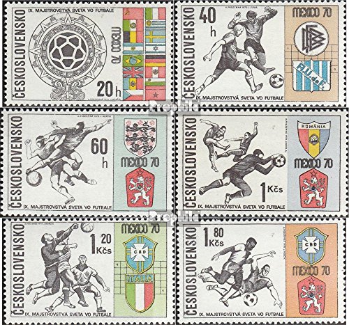 Prophila Collection Tschechoslowakei 1958-1963 (kompl.Ausg.) postfrisch ** MNH 1970 Fußball (Briefmarken für Sammler) Fußball von Prophila Collection