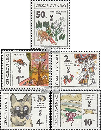 Prophila Collection Tschechoslowakei 2630-2634 (kompl.Ausg.) postfrisch ** MNH 1981 Kinderbuch (Briefmarken für Sammler) von Prophila Collection