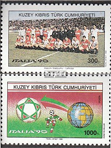 Prophila Collection Türkisch-Zypern 279-280 (kompl.Ausg.) postfrisch ** MNH 1990 Fußball-WM in Italien (Briefmarken für Sammler) Fußball von Prophila Collection