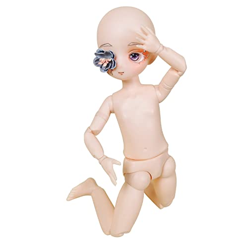 Proudoll 1/6 BJD Puppe 30cm.12 Kugelgelenk SD, 18 Move Joints Action Figur, PVC DIY Körper, anpassbar, handgemachte Make-up (Mikaella) von Proudoll