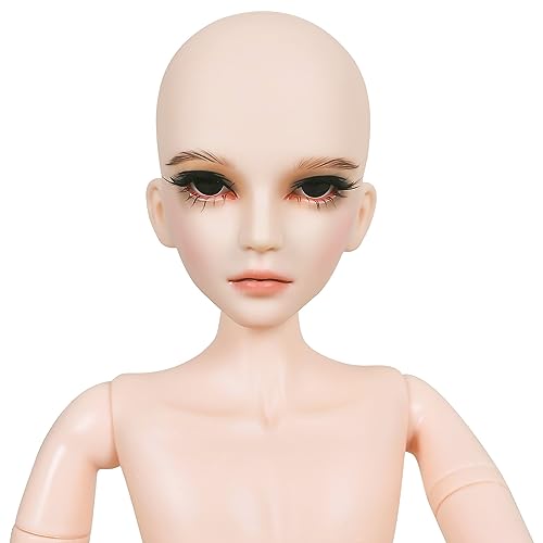 Proudoll Customized 1/3 BJD Puppe 60cm 24" Ball Jointed SD Puppen Bewegen Gelenke PVC DIY Männliche Puppe Körper Handgemachte Make-up für freies Geschenk von Proudoll