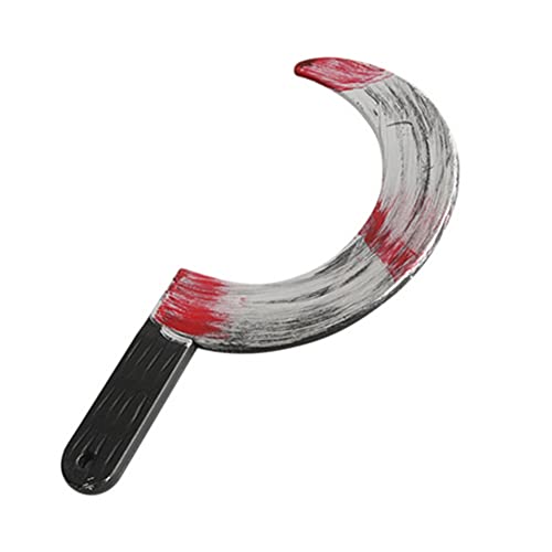 Proumhang 1 Stück Blutige Halloween-Waffen Machete,Messer,Axt,Spalter und Sichel Halloween-Requisiten Party-Deko-Set für Halloween-Dekoration,Spukhäuser und klobige Kostüme,Stil 2 Proumhang 1 Stück Blutige Halloween-Waffen Machete,Messer,Axt,Spalter und Sichel Halloween-Requisiten Party-Deko-Set für Halloween-Dekoration,Spukhäuser und klobige Kostüme,Stil 2 von Proumhang