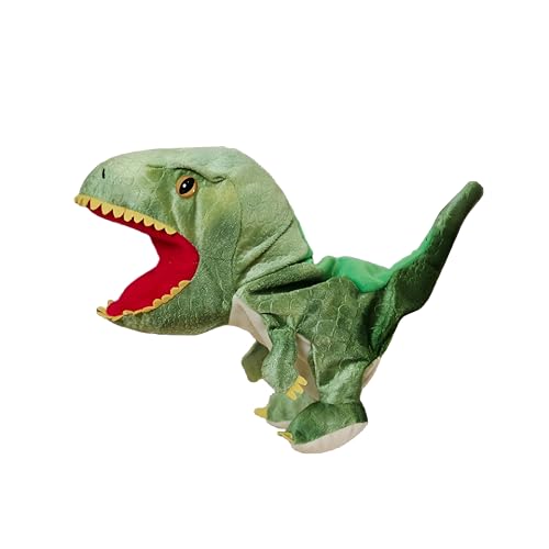 Proumhang Dinosaurier-Handpuppen für Kinder,Tyrannosaurus Dilophosaurus Triceratops Handpuppe,Plüsch Dinosaurier Plüschtier Geschichte Spielzeug Für Jungen Mädchen 3-8 Jahre alt Stil 5 von Proumhang