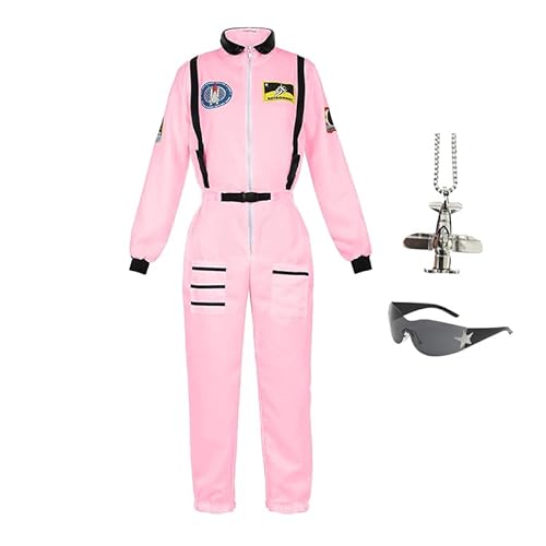 Proxiceen Herren Pilotenkostüme, Kampfpilotenkostüme, Astronautenkostüme, Party Mode, Karnevalskostüme (A4, 150) von Proxiceen