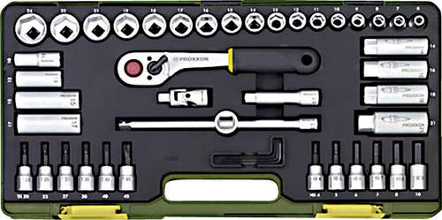 Proxxon Industrial Steckschlüsselsatz metrisch 3/8  (10 mm) 47teilig 23282 von Proxxon Industrial