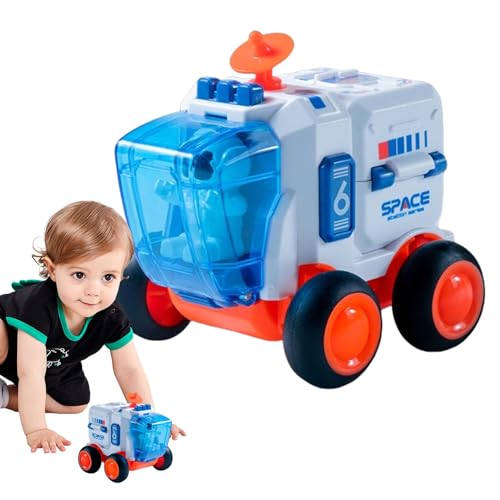 Proypiax Auto zurückziehen, Auto verwandeln, Trägheitsauto Astronaut Junge Auto verwandelndes Spielzeug, Auto-Actionfiguren, Partygeschenke, Sammlungsspielzeug für Kinder, und Mädchen von Proypiax